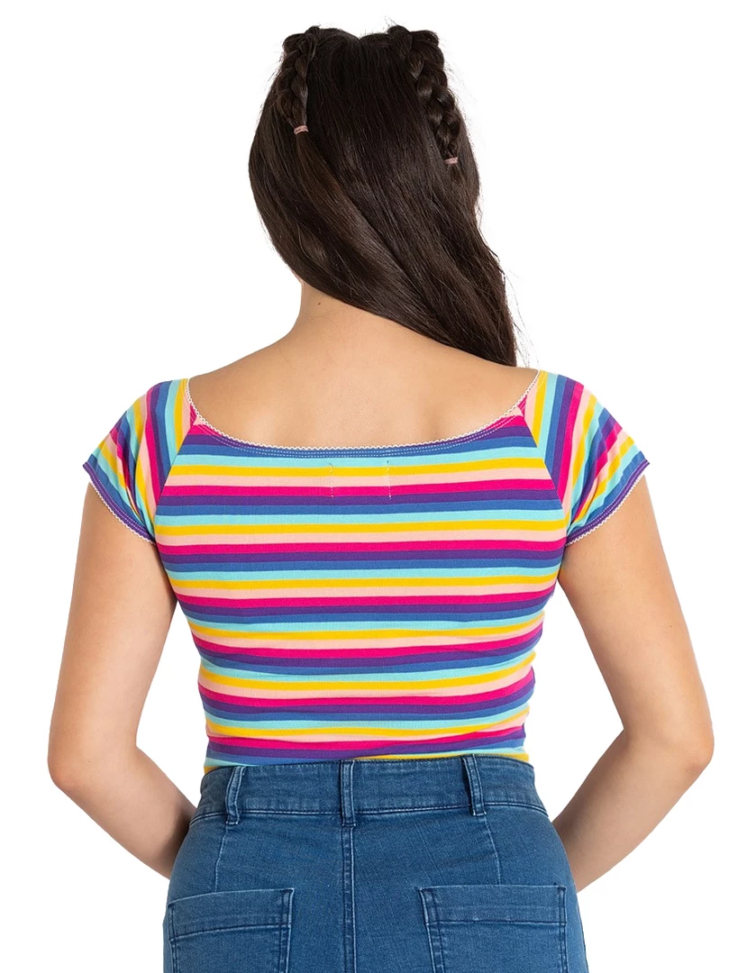 Shop Sour+Plus HELL BUNNY HARMONY TOP