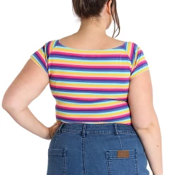 Shop Sour+Plus HELL BUNNY HARMONY TOP