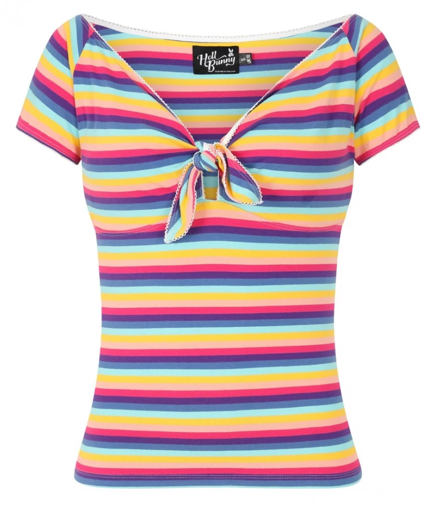 Shop Sour+Plus HELL BUNNY HARMONY TOP