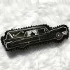 SOURPUSS HEARSE SHAPED PILLOW Haunted Homewares