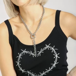 Shop Sour+Plus HELL BUNNY HEATHER TOP