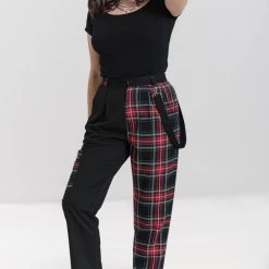 Shop Sour+Plus HELL BUNNY HEATHER PANTS