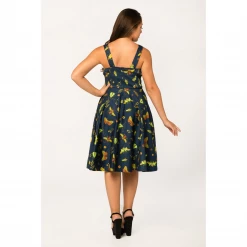 MISS LULO SUMMER NIGHTS HEIDI SWING DRESS