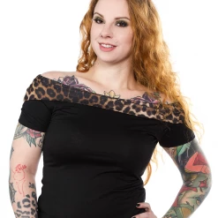 HELL BUNNY PANTHERA TOP
