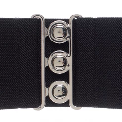 HELL BUNNY RETRO BELT BLACK