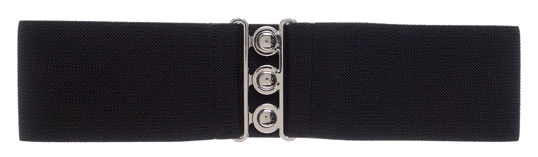 HELL BUNNY RETRO BELT BLACK