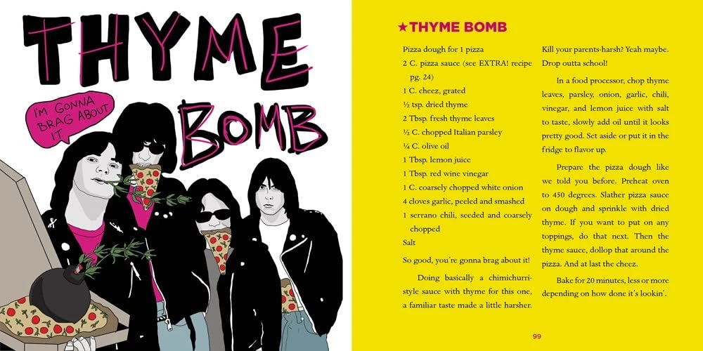 None HEY HO LET'S DOUGH!: 1! 2! 3! 40 VEGAN PIZZA RECIPES UNRELATED TO THE RAMONES BOOK