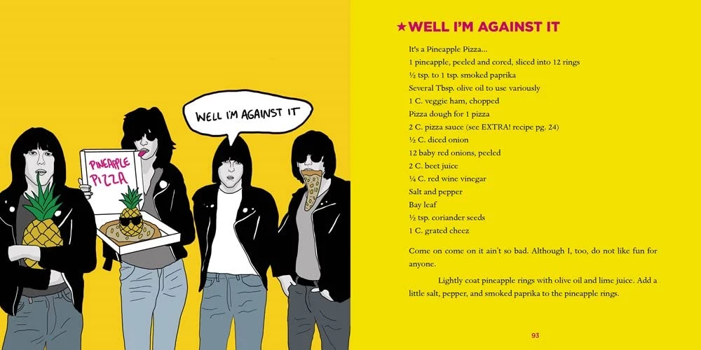 None HEY HO LET'S DOUGH!: 1! 2! 3! 40 VEGAN PIZZA RECIPES UNRELATED TO THE RAMONES BOOK