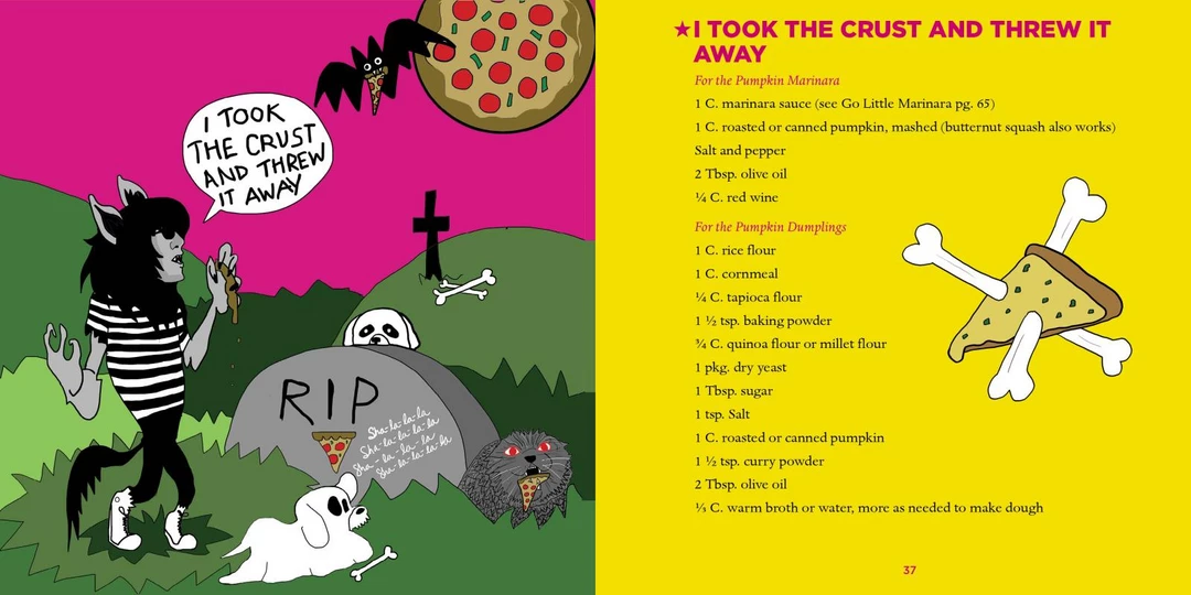 None HEY HO LET'S DOUGH!: 1! 2! 3! 40 VEGAN PIZZA RECIPES UNRELATED TO THE RAMONES BOOK