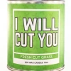 None I WILL CUT YOU SOY WAX CANDLE Homewares