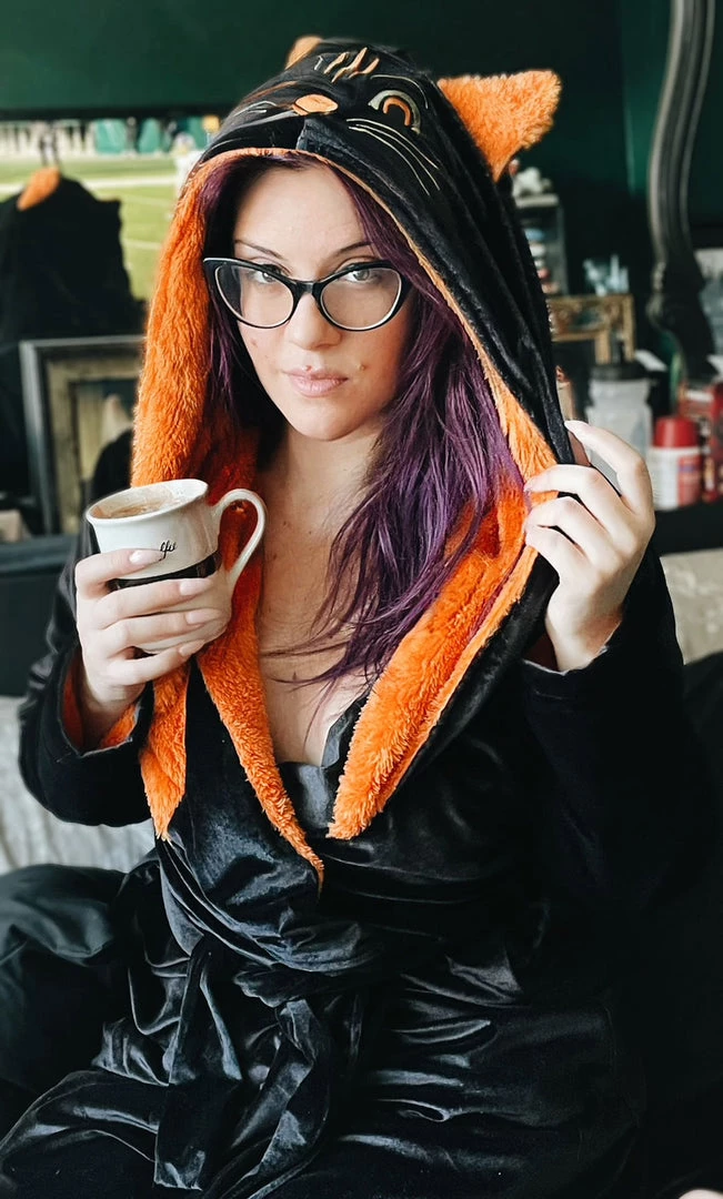 Shop Sour+Plus SOURPUSS JINX THE CAT ROBE