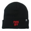 Shop Sourpuss SOURPUSS F*CK OFF KNIT HAT