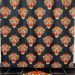 SOURPUSS JAGUAR SHOWER CURTAIN Haunted Homewares