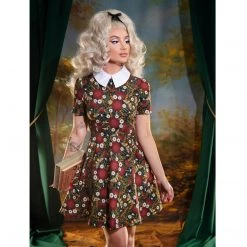 KATAKOMB JANE DRESS DARK FLORAL