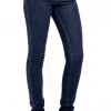 Tripp NYC TRIPP DARK BLUE DENIM HI RISE T-BACK JEANS