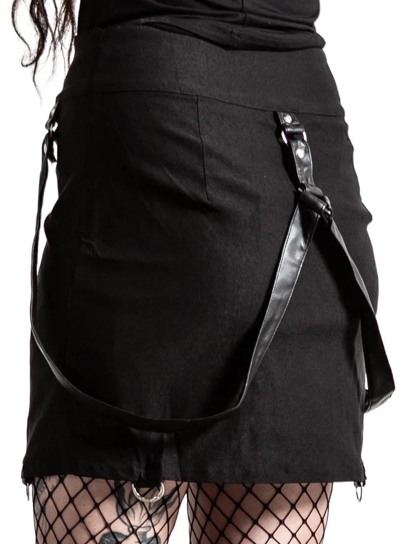 KILLSTAR KATY COFFIN MINI SKIRT