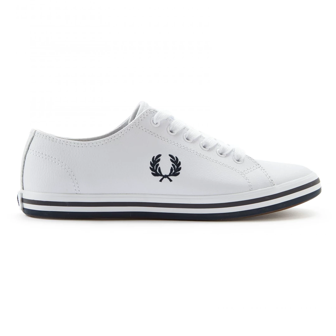 FRED PERRY KINGSTON LEATHER TENNIS SHOES Footwear
