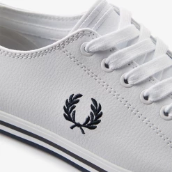 FRED PERRY KINGSTON LEATHER TENNIS SHOES Footwear