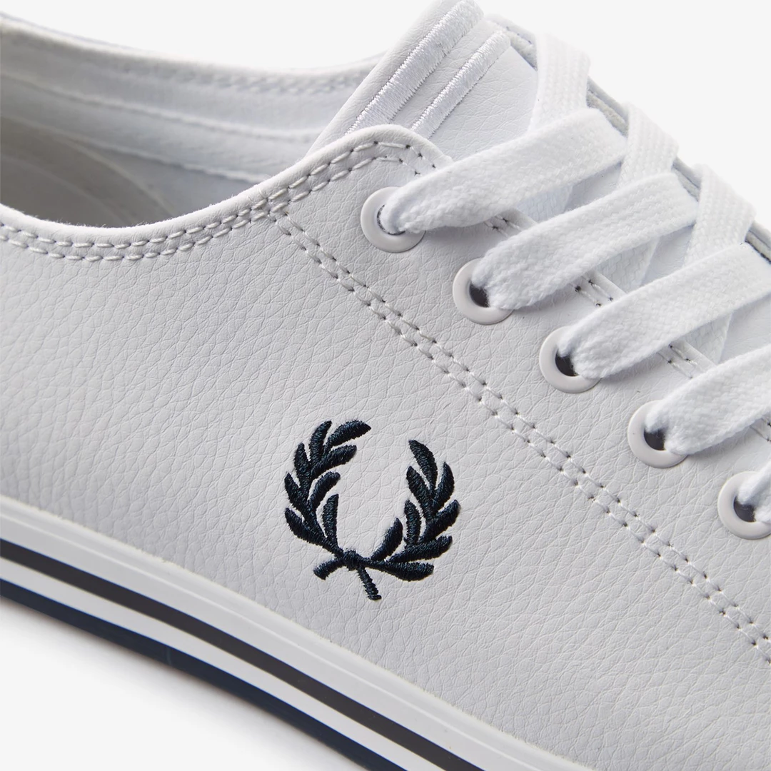 FRED PERRY KINGSTON LEATHER TENNIS SHOES Footwear