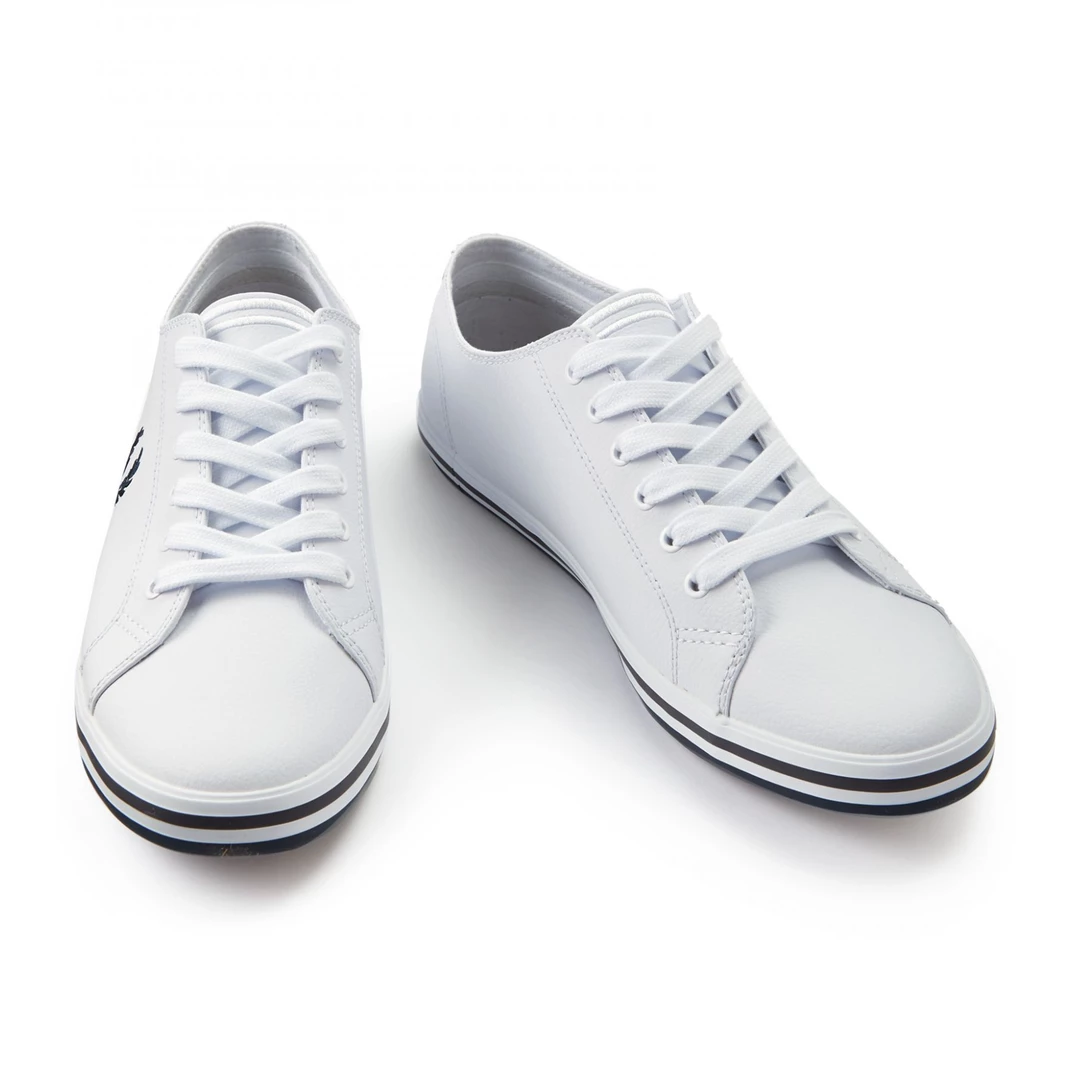 FRED PERRY KINGSTON LEATHER TENNIS SHOES Footwear