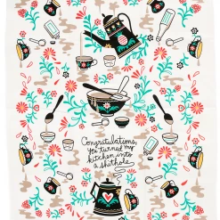 Blue Q KITCHEN SH*THOLE DISH TOWEL