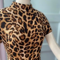 WAX POETIC EMMA DRESS LEOPARD Shop Sour+Plus