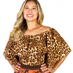 OBLONG BOX SHOP VICTORIA TOP LEOPARD Shop Sour+Plus