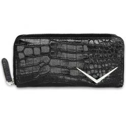 LIQUORBRAND CROCODILE WALLET BLACK Accessories