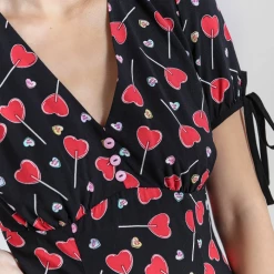 HELL BUNNY LOLLIES MINI DRESS