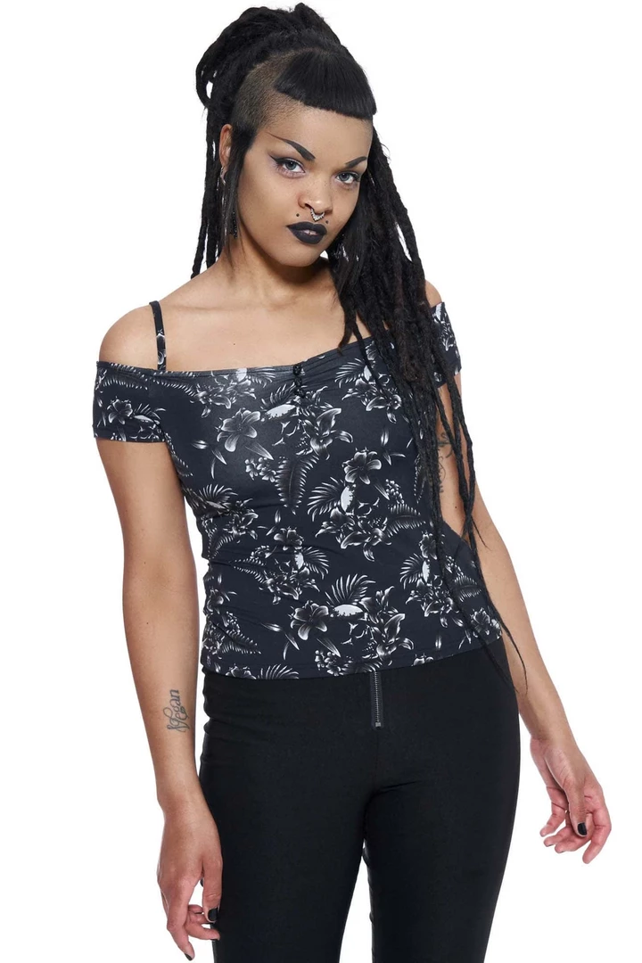 KILLSTAR LULU BARDOT TOP Shop Sour+Plus