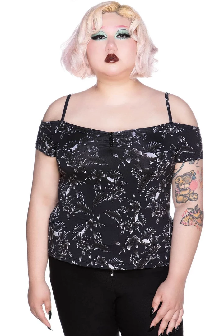 KILLSTAR LULU BARDOT TOP Shop Sour+Plus