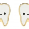 LUXCUPS CREATIVE TEETH EARRINGS