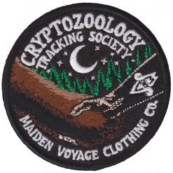 MAIDEN VOYAGE CRYPTOZOOLOGY TRACKING WILDLIFE PATCH