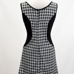 Shop Sour+Plus HEART OF HAUTE MANDIE HOUNDSTOOTH DRESS