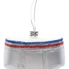 None Homewares TIGHTY WHITIES ORNAMENT