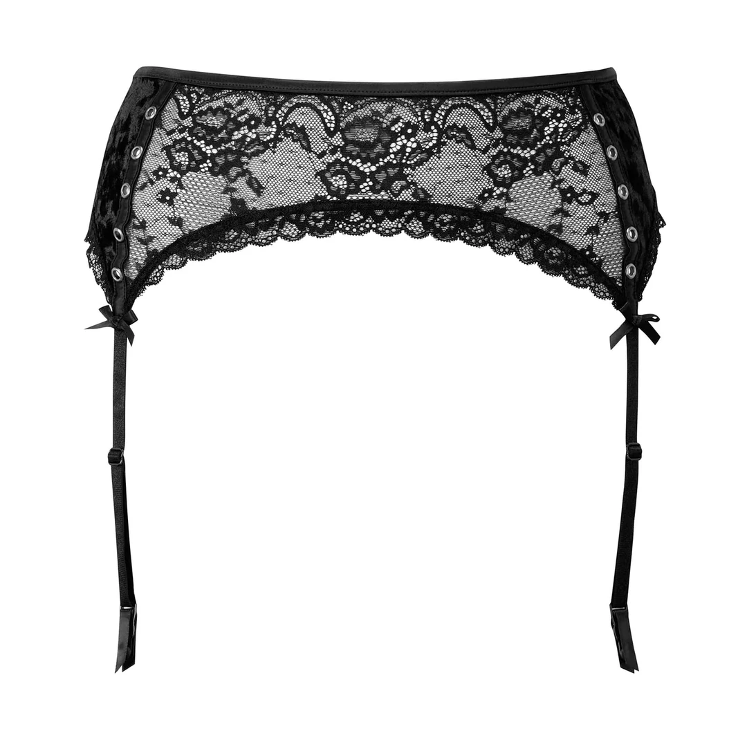 KILLSTAR MERCY LACE GARTER BELT BLACK Shop Sour+Plus