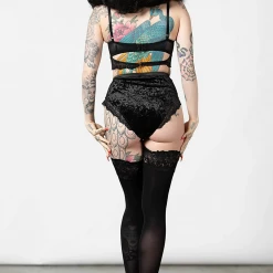 Shop Sour+Plus KILLSTAR MERCY LACE PANTY BLACK