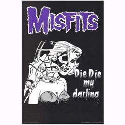 None MISFITS DIE DIE MY DARLING POSTER