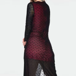 JAWBREAKER MOONSTRUCK MESH MIDI DRESS Apparel
