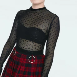 JAWBREAKER MOONSTRUCK MESH TOP Back In Stock