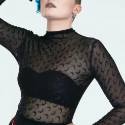 JAWBREAKER MOONSTRUCK MESH TOP Back In Stock