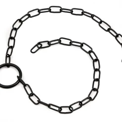 None O-RING PENDANT NECKLACE BLACK Back In Stock