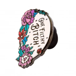 PUNKY PINS ONE FILTHY BITCH ENAMEL PIN Accessories