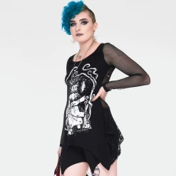 JAWBREAKER OUIJA CATS LONG SLEEVE TOP