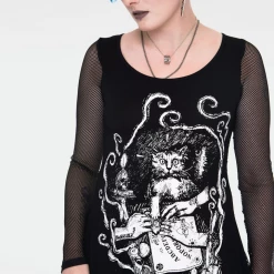 JAWBREAKER OUIJA CATS LONG SLEEVE TOP