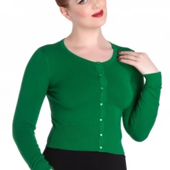 Shop Sour+Plus HELL BUNNY PALOMA CARDIGAN GREEN
