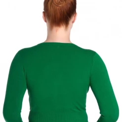 Shop Sour+Plus HELL BUNNY PALOMA CARDIGAN GREEN