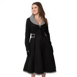 Shop Sour+Plus UNIQUE VINTAGE HOUNDSTOOTH PARKVIEW SWING COAT