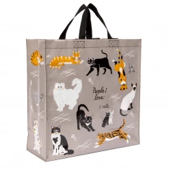 Blue Q PEOPLE I LOVE: CATS SHOPPER BAG What's New