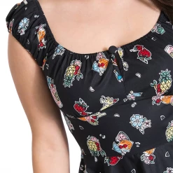 HELL BUNNY PINA COLADA DRESS Shop Sour+Plus